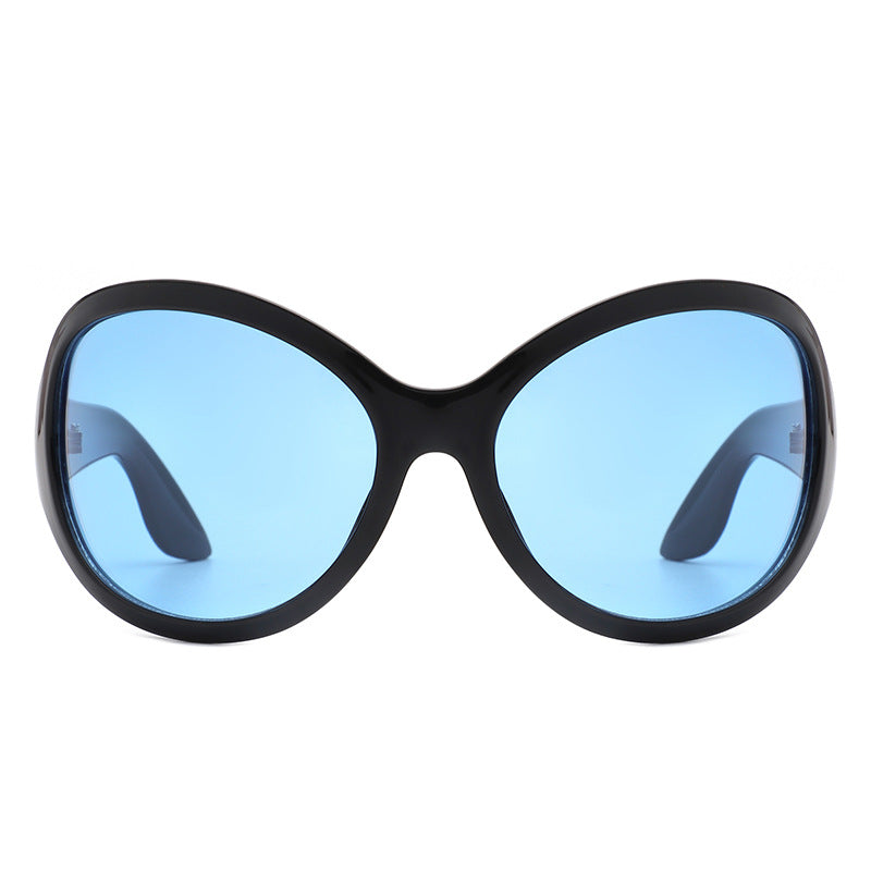 Ladies sunglasses in a stylish butterfly design with UV protection and wide frame Stornfield