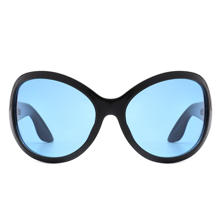 Ladies sunglasses in a stylish butterfly design with UV protection and wide frame Stornfield