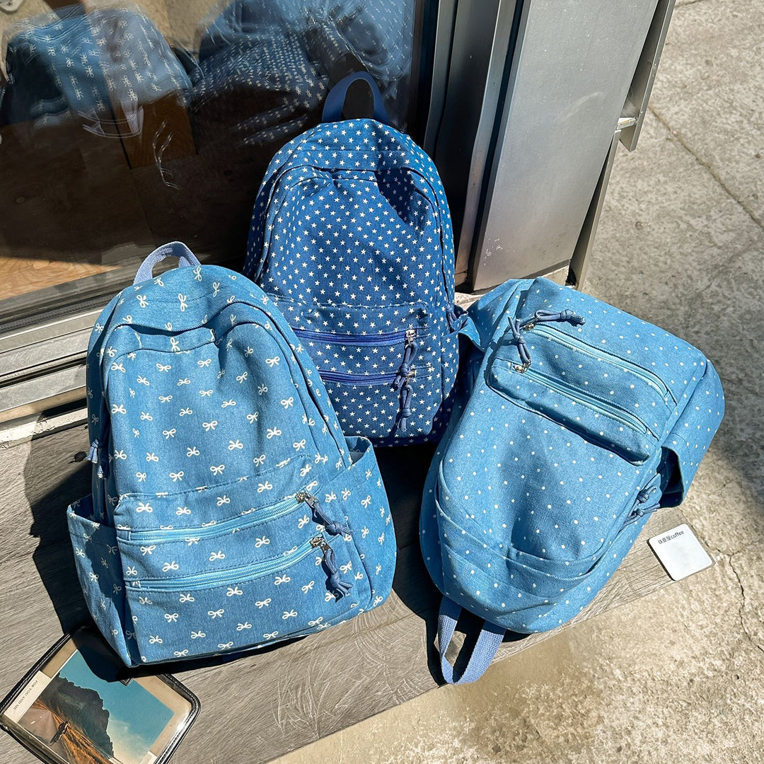 Star-Patterned Casual Backpack Stornfield 1791205518
