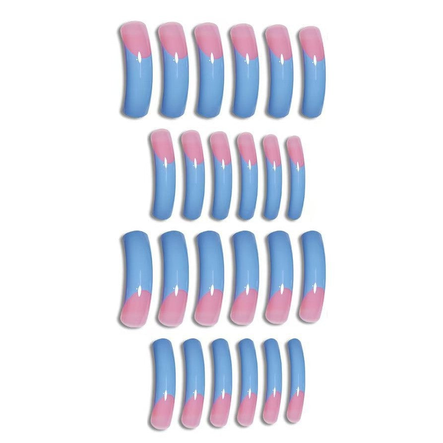 Glossy Long Stiletto Press-On Nails Stornfield