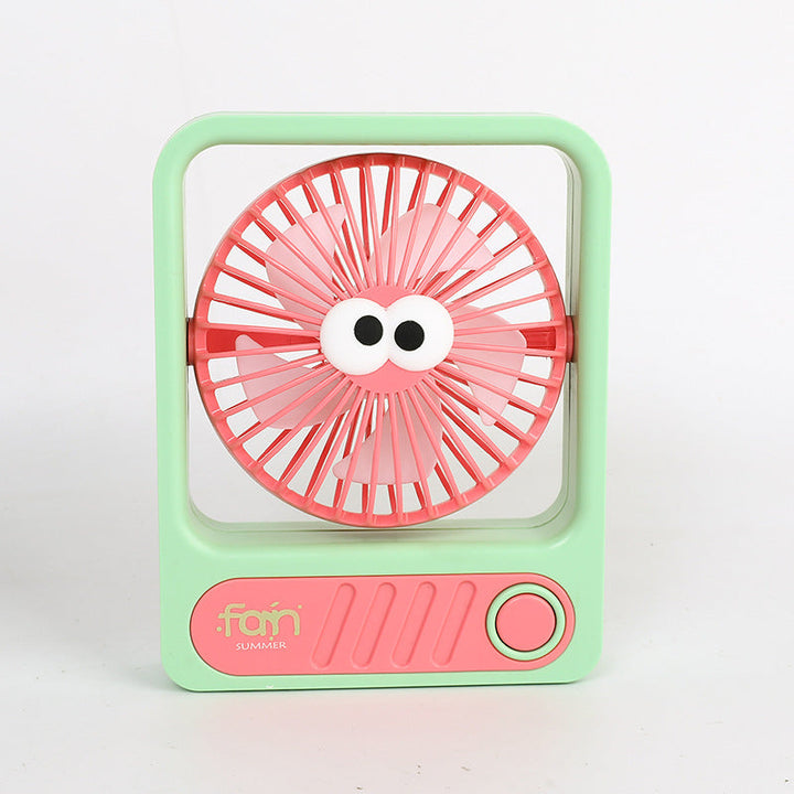 Women Portable Mini Fan in Playful Design Stornfield