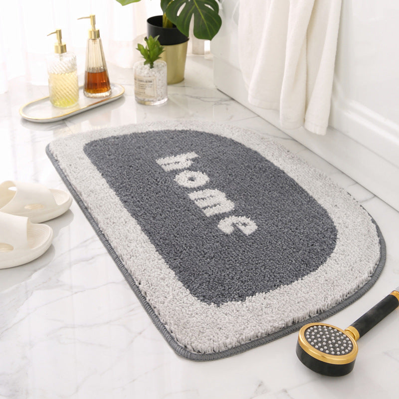 Soft Plush Shaped Bath Mat
