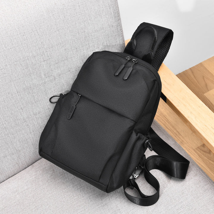 Sling backpack with multiple compartments and ergonomic design Stornfield
