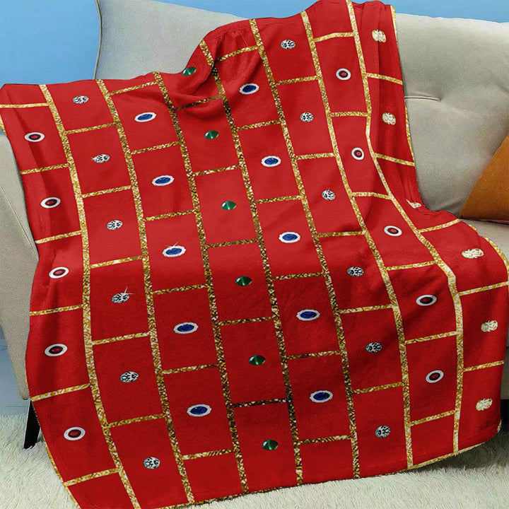 Decorative Traditional Patterned Throw Blanket