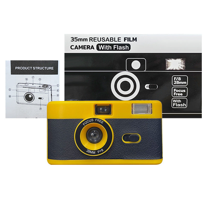 35mm Reusable Film Camera with Flash Stornfield