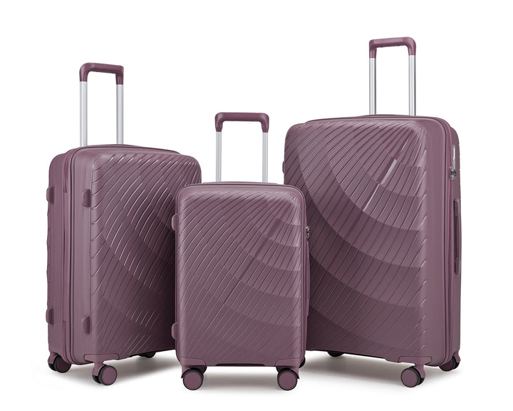 Unisex Premium Textured Hard Shell Luggage Set Stornfield
