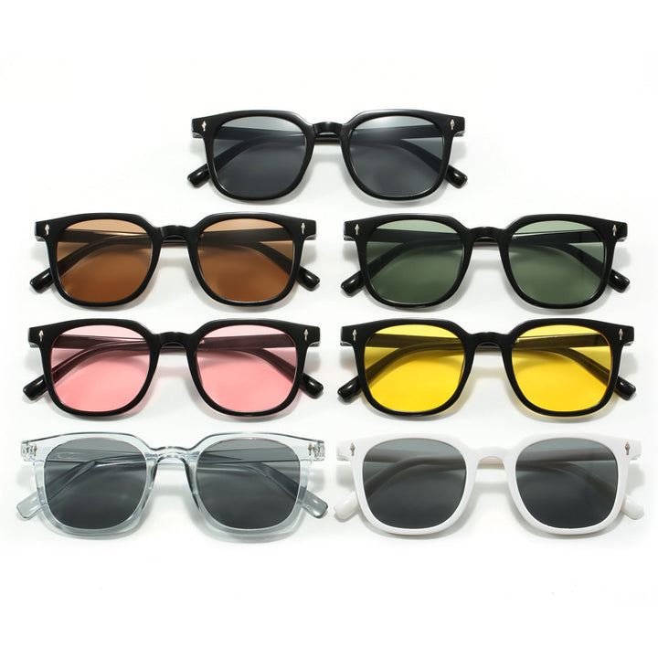 Women's fashionable square sunglasses with durable plastic frame Stornfield