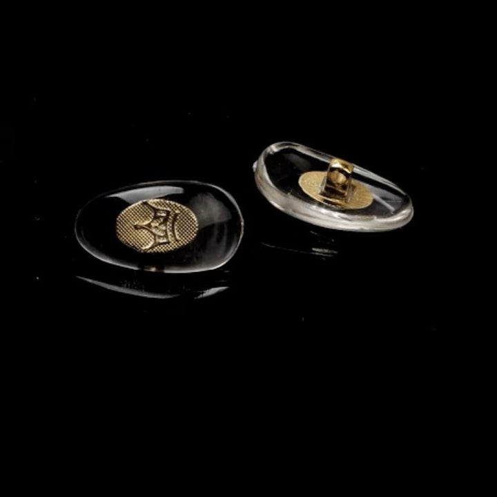 Eyewear Nose Pad Inserts with Gold Support Stornfield