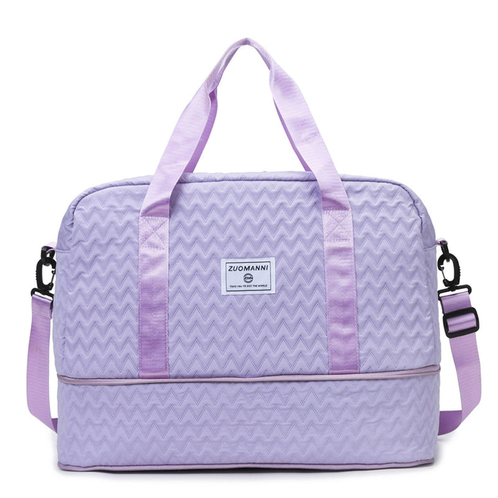 Sporty Tote Bag with Structured Outer Material Stornfield