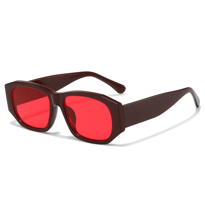Oversized Geometric Sunglasses with Gradient Lenses Stornfield