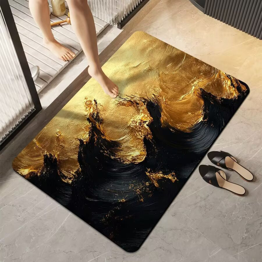 Luxurious Marble Finish Mat Stornfield