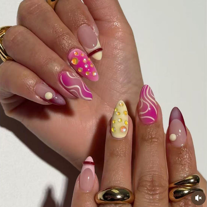 Contemporary Press-On Nail Art Stornfield