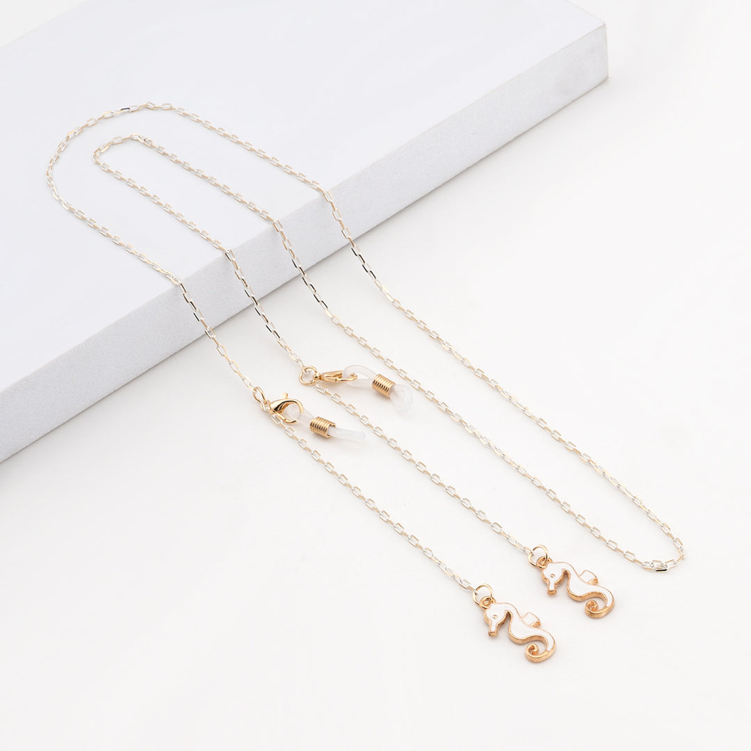 Elegant Geometric Glasses Chain Stornfield