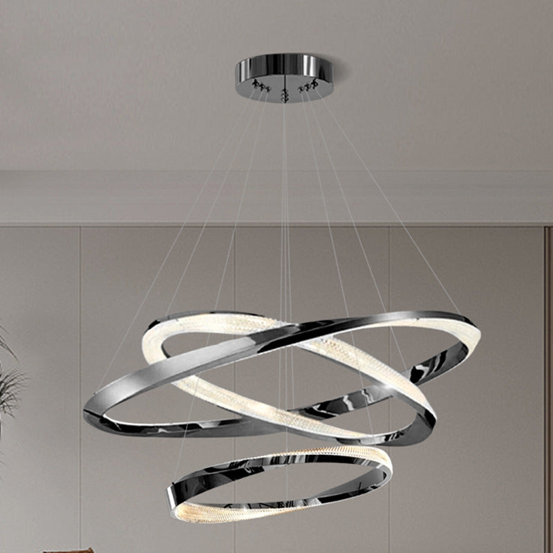 Modern Suspension Ring Chandelier