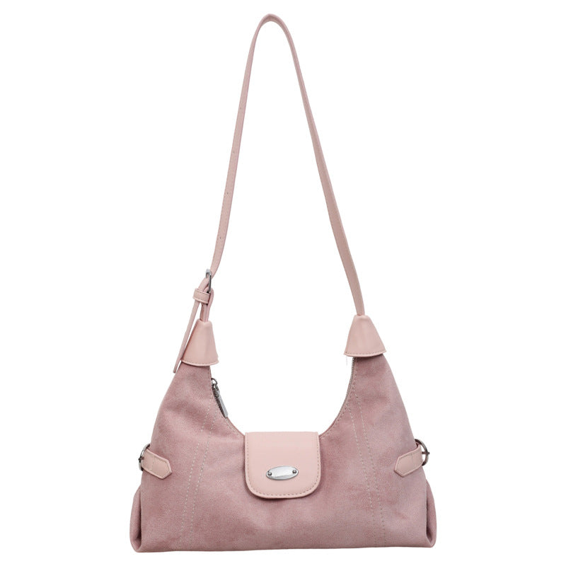 Stylish Suede Shoulder Bag Stornfield