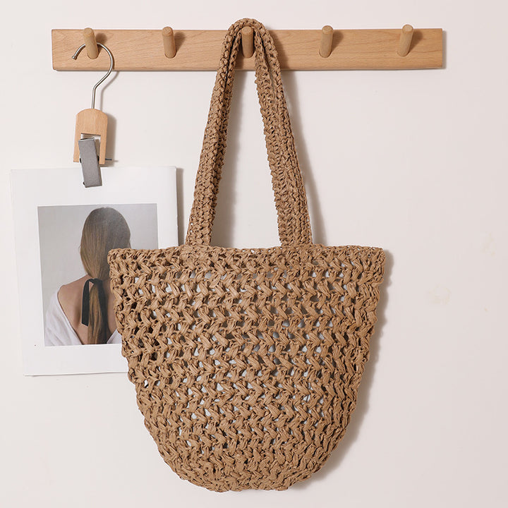 Hand-knotted cotton tote bag Stornfield