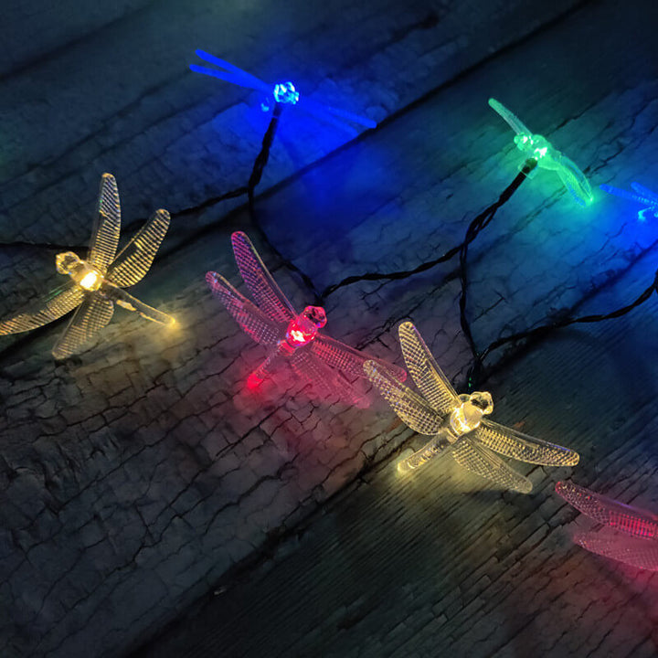 Stornfield | Outdoor Solar Dragonfly Waterproof LED Lights Festival Party Decoration String Lights