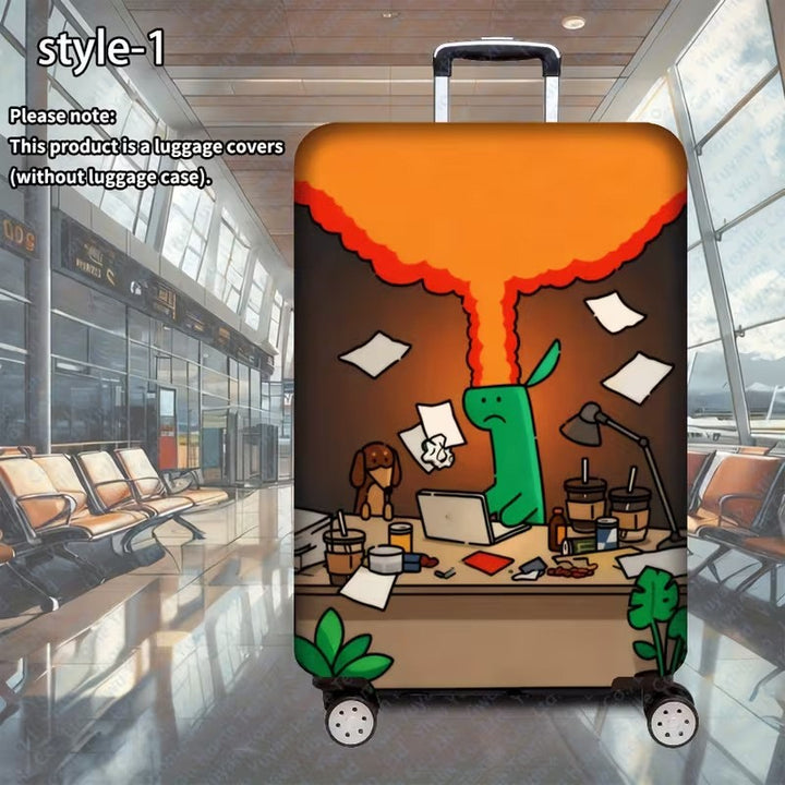 Unisex Luggage Cover with Creative Dinosaur Design Stornfield