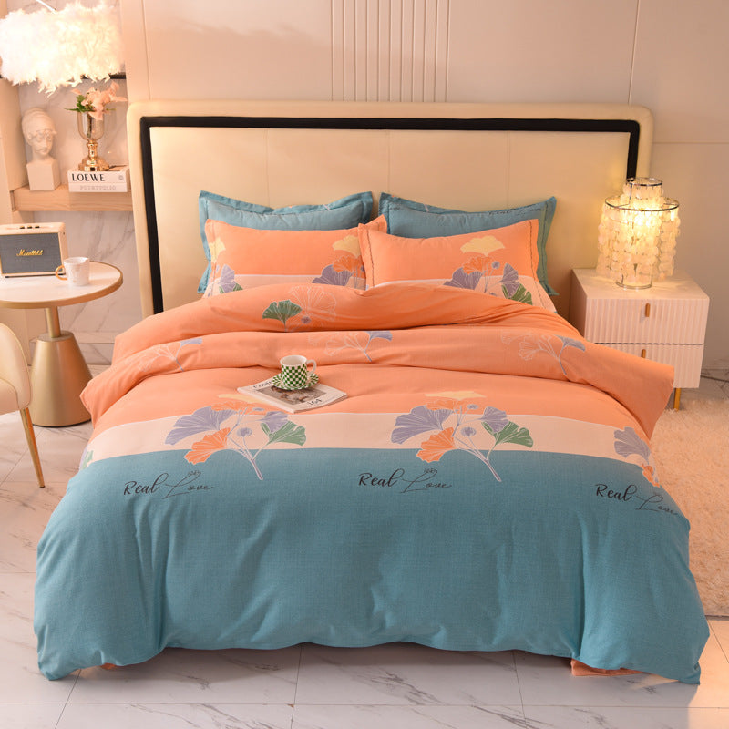 Luxury Striped Bedding Set