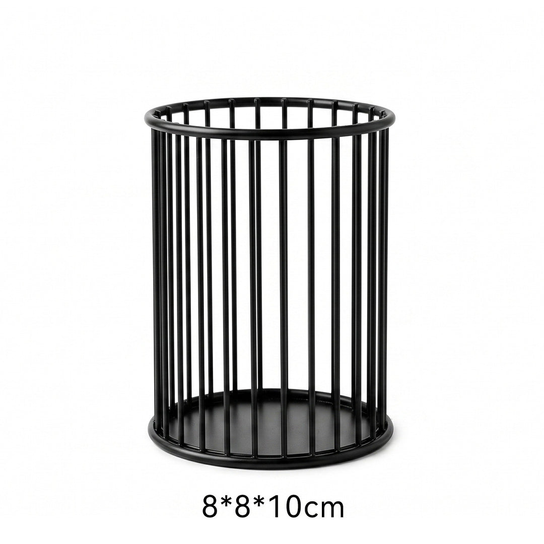 Elegant table organizer made of metal rods Stornfield