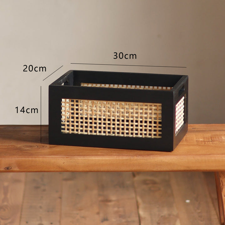 High-quality storage basket made of natural material Stornfield