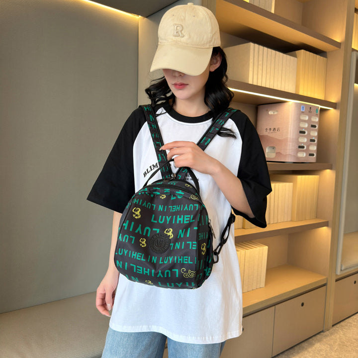 Geometric Patterned Backpack Stornfield