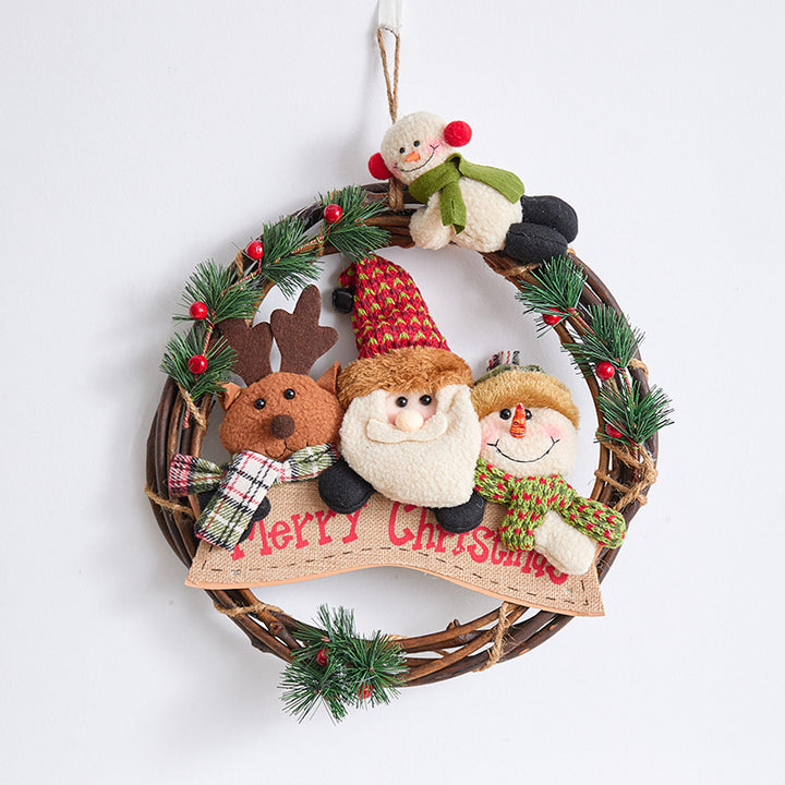 Christmas wreath with lights Stornfield