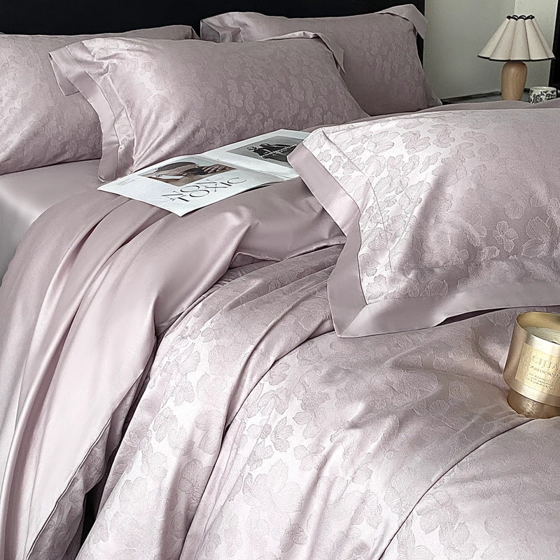 Decorative Luxurious Embroidered Silk Bedding Set Stornfield