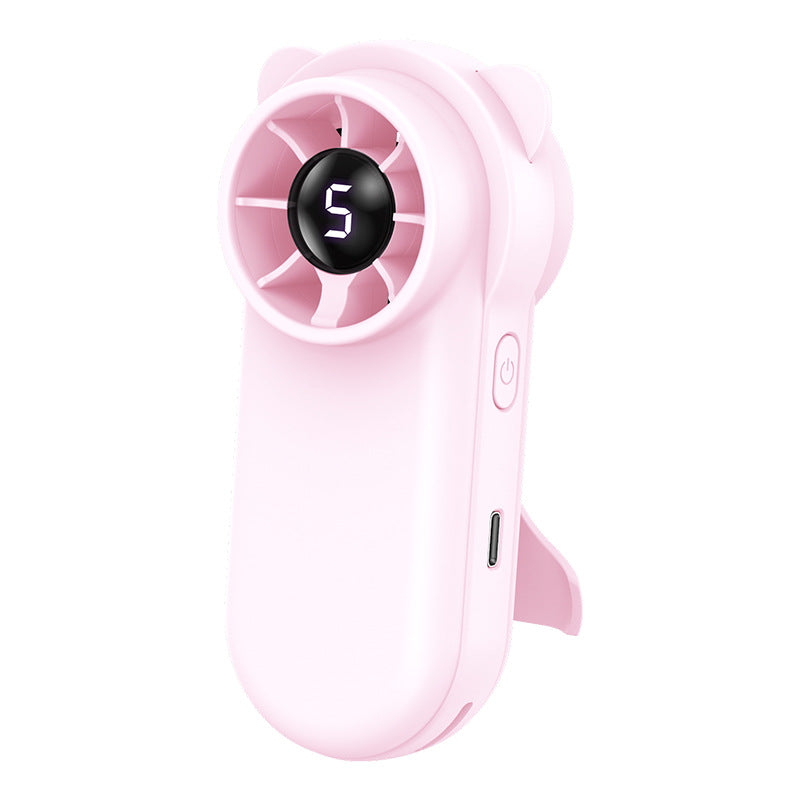 Unisex Portable Mini Fan with LED Display Stornfield