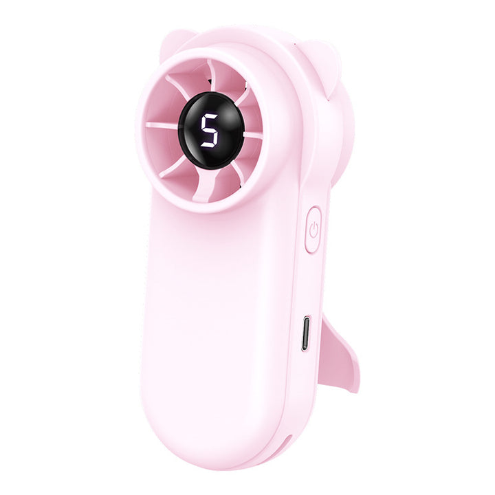 Unisex Portable Mini Fan with LED Display Stornfield