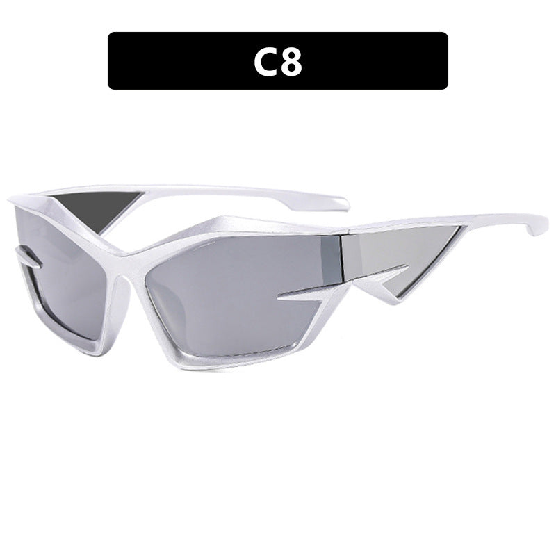 Women futuristic sports sunglasses Stornfield