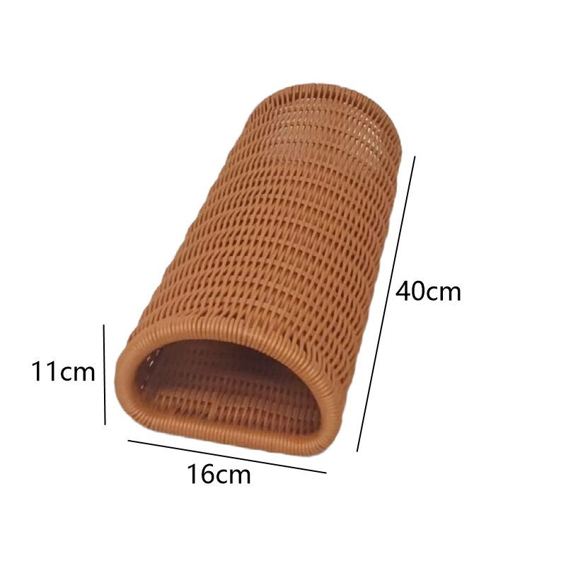 Curved Woven Storage Basket Stornfield