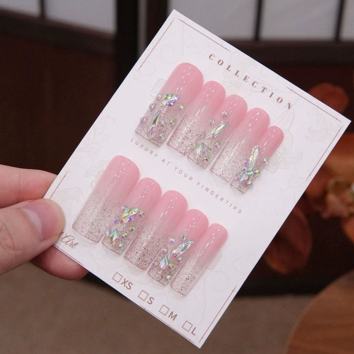 Luxury Glitter Acrylic Press-On Nail Set