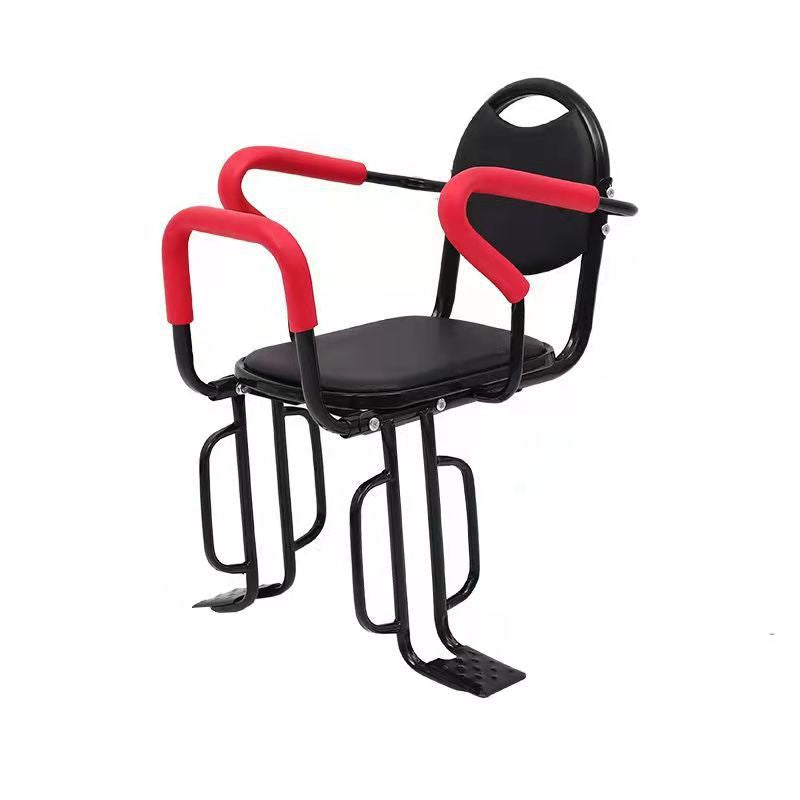 toddler safety bike seat with adjustable five-point harness padded armrests and footrests Stornfield