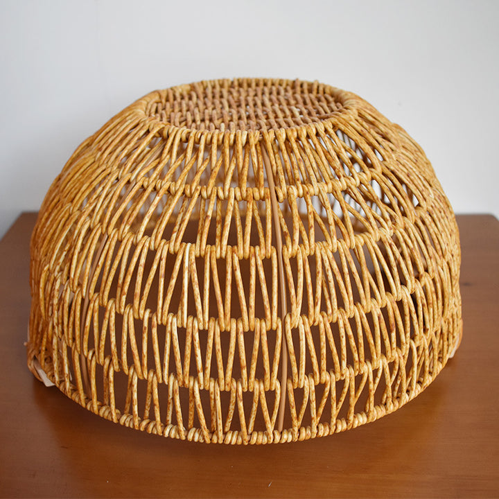 Handcrafted Woven Storage Basket with Wooden Handles Stornfield