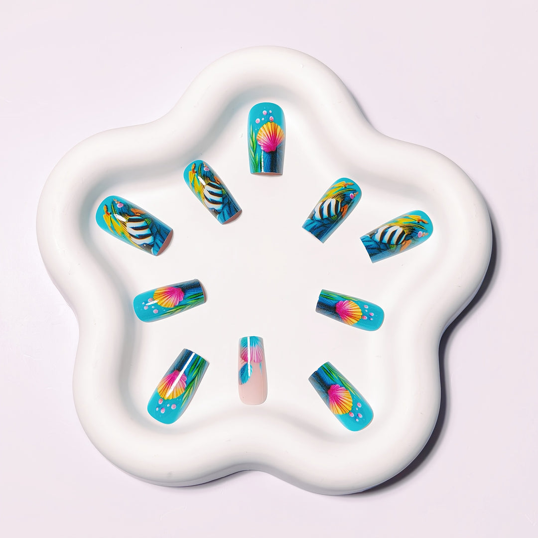 Creative Underwater Nail Design Set Stornfield