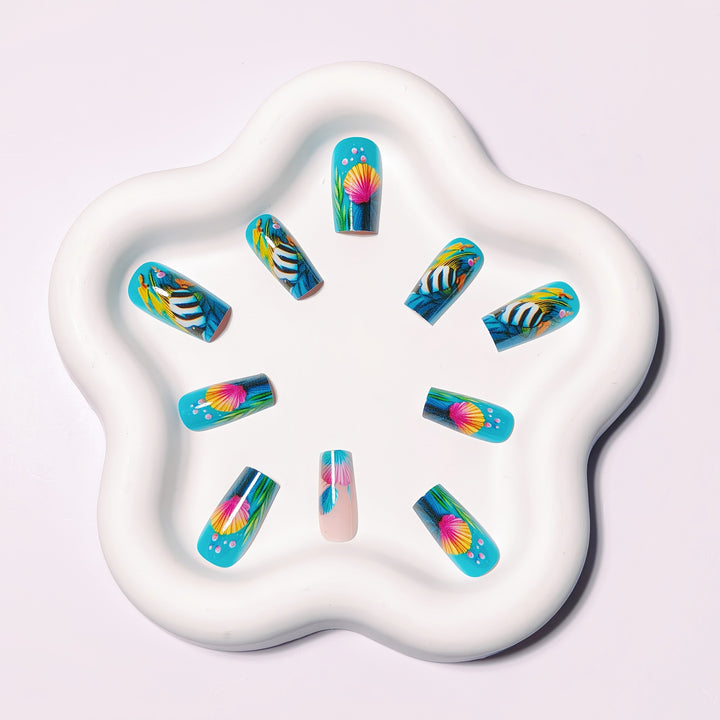 Creative Underwater Nail Design Set Stornfield