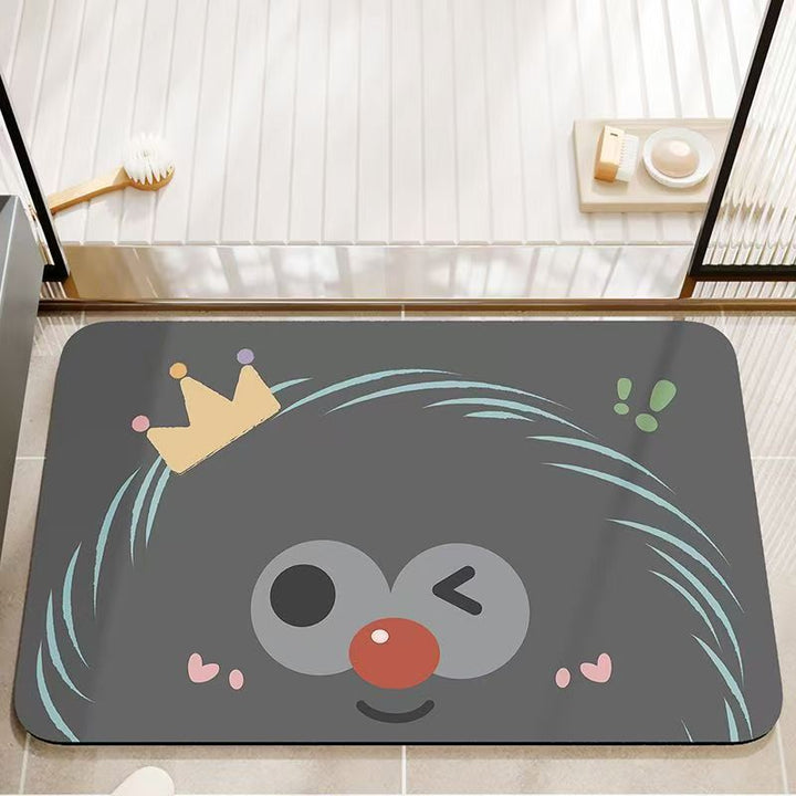 Cartoon Character Bath Mat