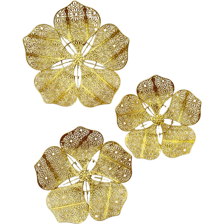 Decorative Floral Wall Art Sculpture Stornfield