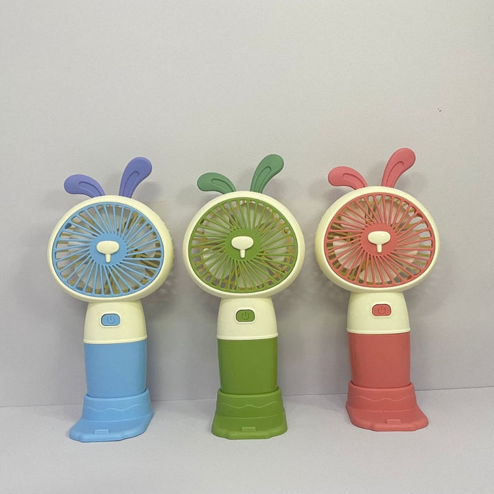 Unisex Portable Hand Fan in Creative Bunny Design Stornfield