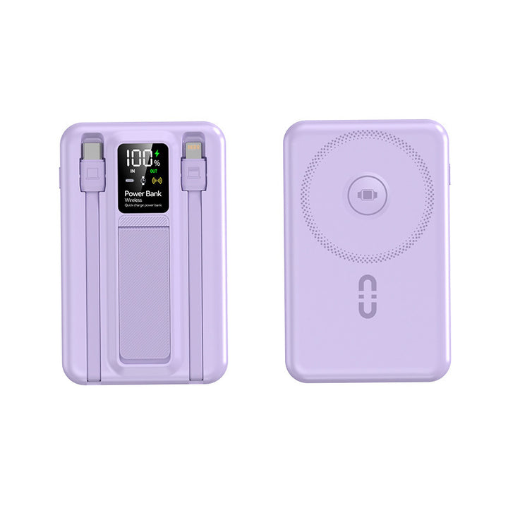 Portable Wireless Power Bank with Integrated Fast Charging Function Stornfield