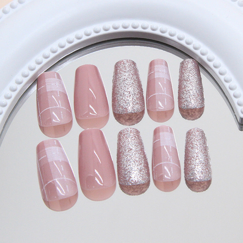 Elegant Press-On Nail Design Stornfield