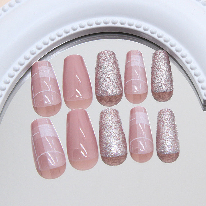 Elegant Press-On Nail Design Stornfield