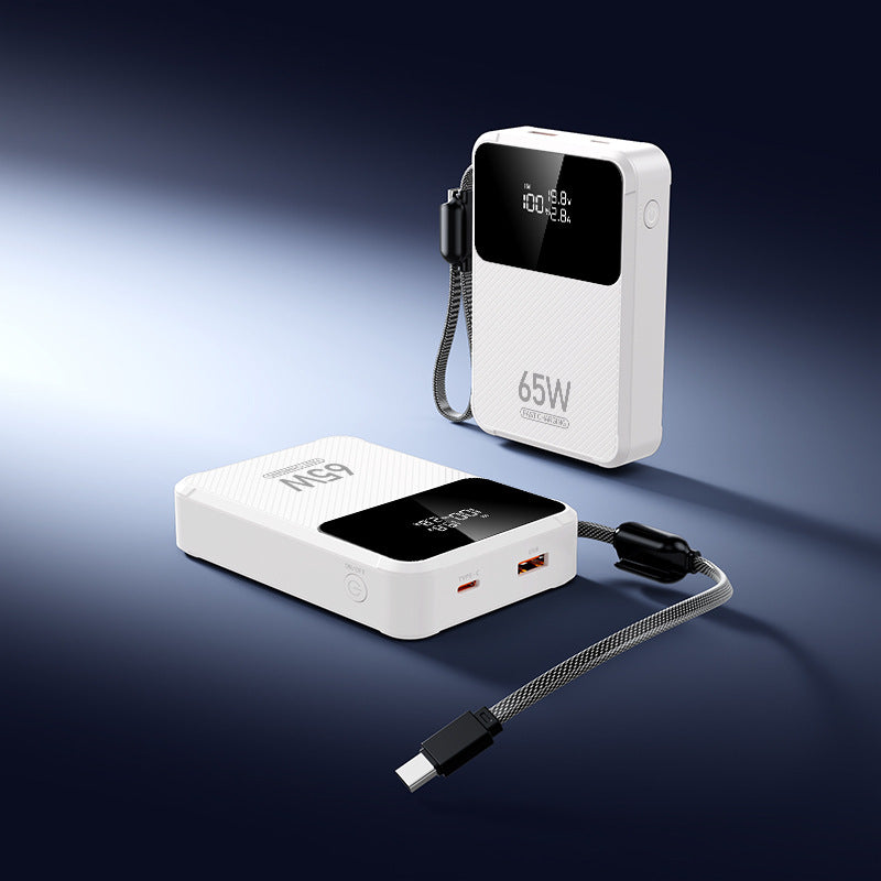 Portable power bank with intelligent fast charging function and digital display Stornfield
