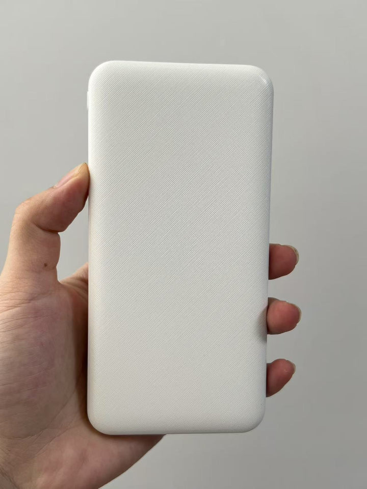 Portable power bank with innovative texture and fast charging connection Stornfield