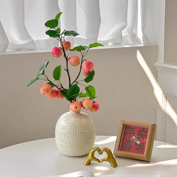 Textured Decorative Ceramic Vase