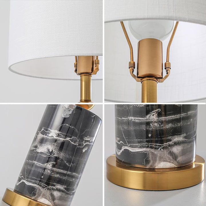 Elegant Decorative Table Lamp with Marble Base