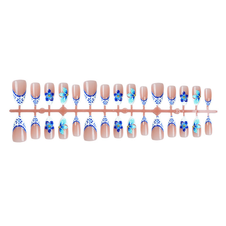 Decorative Floral Press-On Nail Art Set Stornfield 1790636675