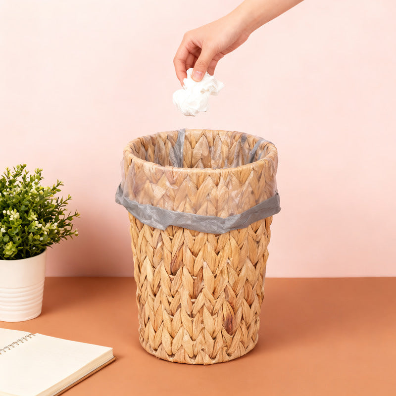 Handcrafted Decorative Woven Storage Cylinder Stornfield