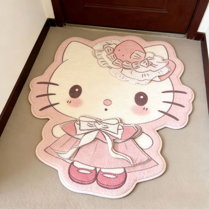 Decorative Cartoon Character Bath Mat for Bathroom